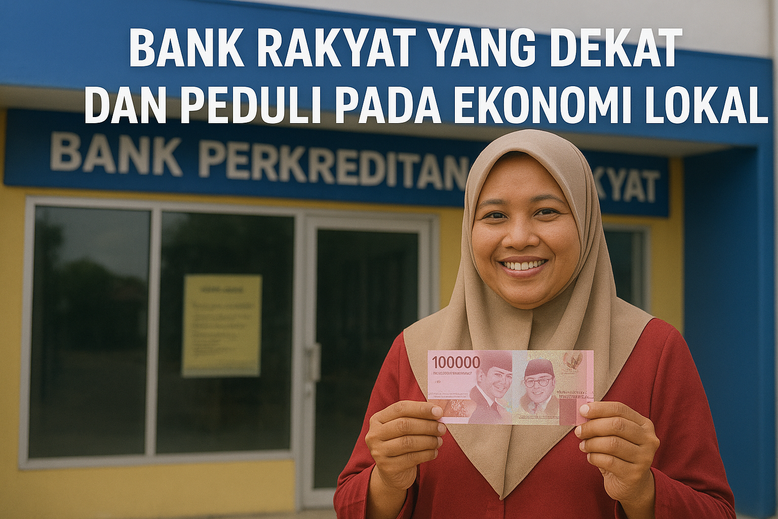 Bank Rakyat yang Dekat dan Peduli pada Ekonomi Lokal