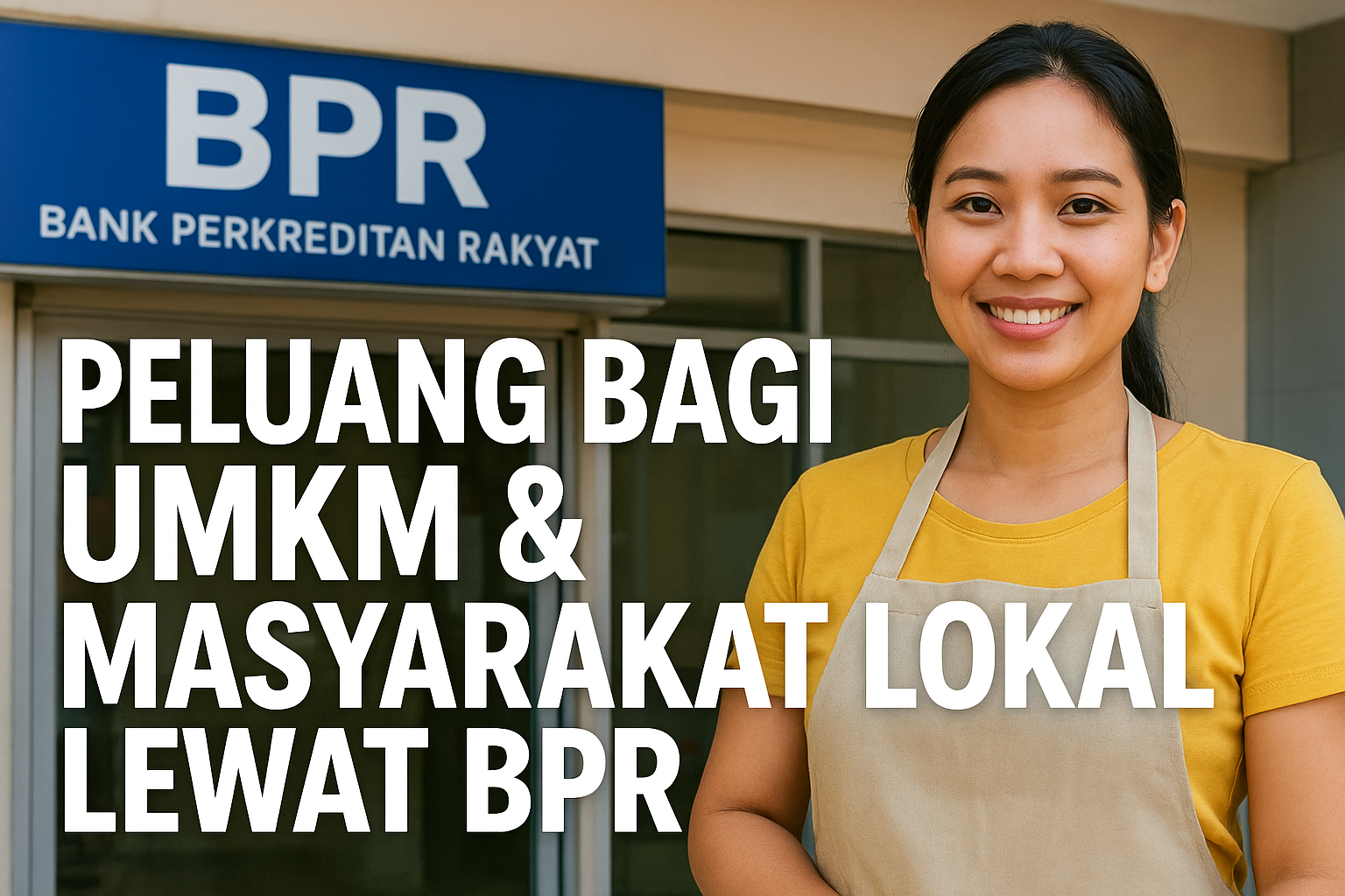 Peluang bagi UMKM & Masyarakat Lokal Lewat BPR
